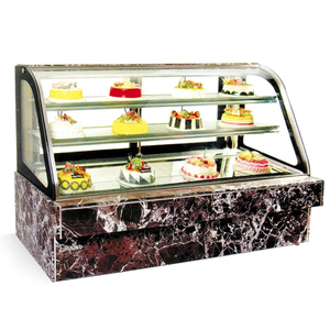 Vitrine Réfrigérée Électrique pour Gâteaux, Usage Commercial, Verre Trempé, Capacité 301-400L, <span class=keywords><strong>Dégivrage</strong></span> <span class=keywords><strong>Automatique</strong></span> - Product Image 5