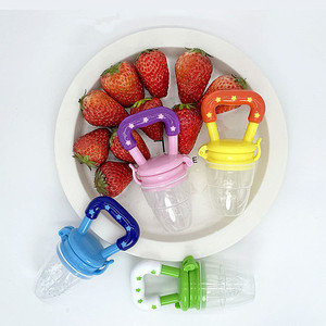 100% frutti ecologici capezzoli per bambini mangiatoia per alimenti morbida e carina per frutta fresca mangiatoia per frutta per bambini senza Bpa per bambini - Product Image 3