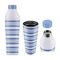 Shaker à cocktail de bar unique en acier inoxydable de 750 ml au design luxueux, très vendu pour les bars, les hôtels et les restaurants