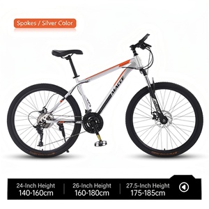 <span class=keywords><strong>Bicicleta</strong></span> de montaña <span class=keywords><strong>MTB</strong></span> de 24/26 pulgadas con freno de disco dual, sillín cómodo, pedal ordinario para hombres y mujeres, <span class=keywords><strong>bicicleta</strong></span> económica. - Product Image 3