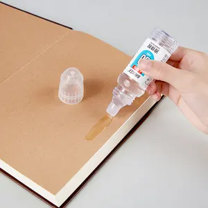 Exquisite透明な液体のりスティック50ミリリットルpva液体のりペン