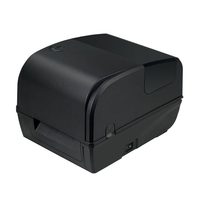 Printer Desktop Warna Putih 4 Inci 118mm Gulungan Kertas Label Kode Batang Usps Printer Transfer Termal