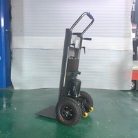 Chariot électrique pliable homologué JG, 250 kg, 400 kg, robuste, à quatre roues, pour monter les escaliers, avec batterie, certifié CE