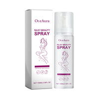 Spray de beauté soyeux OEM 100 ml pour éliminer les poils du corps et embellir le teint, conforme à la CPNP et à la réglementation européenne CE/RoHS