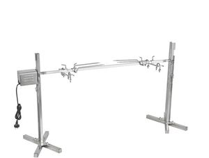 <span class=keywords><strong>Barbecue</strong></span> moderne en acier inoxydable pour cour extérieure <span class=keywords><strong>Barbecue</strong></span> Grill <span class=keywords><strong>Zibo</strong></span> Rôti de mouton entier Réchaud commercial transfrontalier optimisé - Product Image 3