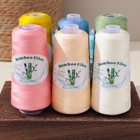 Fil de velours de soie de luxe pour le crochet DIY, fil à tricoter fin pour pulls ajourés, vente en gros, doux et respirant, 300g, fil en vrac