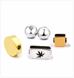 ACEWORKS Handmade 925 Sterling Silver Custom <b>Spacer</b> Beads with Custom logo Stamping Bead - Product Image 4