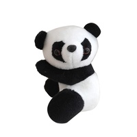 Directo de Fábrica: Muñeco de Peluche Panda Súper Suave con Clip, Pequeño Colgante Giratorio, Diseño de Bambú en Árbol y Planta en Maceta, para Alivio del Estrés, Malla de PP