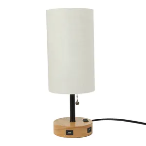 Amazo Bestseller Schlafzimmer lampe, 3-Wege-dimmbare Touch-Tisch lampe Mit zwei USB-Anschlüssen, Nachtlicht Wohnkultur am Bett