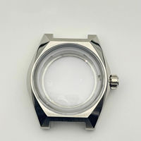 Nuova Cassa per Orologio in Acciaio Inossidabile da 41mm e Parti per Modifica Cinturino, Cassa Impermeabile per Orologio Meccanico Compatibile con Movimento NH35 NH36 NH38