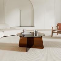 Luxuriös inspirierter Kunststoff-Couchtisch mit minimalistischem Acryl-Design, robust und langlebig für Wohnzimmer und Heimgebrauch