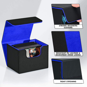 กล่องใส่การ์ดหนัง PU YY ขนาด 4x3 นิ้ว หนา 30 มม. สำหรับนักสะสม - Product Image 5