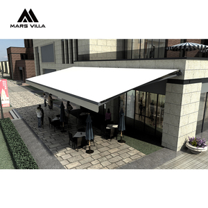 Toldo Retráctil de Aluminio para Exteriores, Moderno, Resistente al Viento y al Agua, con Protección Solar Eléctrica - Product Image 1