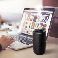 Diffuseur d'huiles essentielles personnalisable SCENTA, diffuseur de brume USB en plastique à piles, ensemble cadeau, fabricant de diffuseurs de voiture OEM