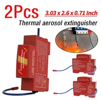 Armoire de distribution de gaz aérosol à chaud de type rail métallique à fixation rapide pour dispositif d'extinction automatique d'incendie, boîtier de compteur, rouge