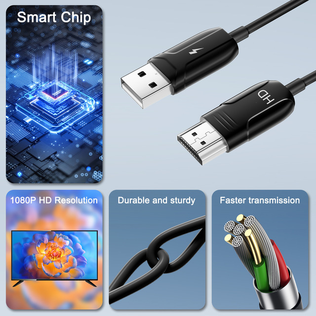 Wireless Transmitter Screen Mirroring Device HD Same Screen High-Definition Screen Projector and Mirroring Device