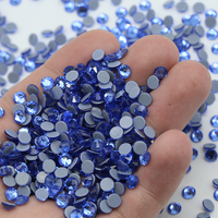 XULIN SS3-SS40 100 Sortes Couleur Flatback Verre Hotfix Fer sur Hotfix Strass pour Décoration de Robe de Mariée