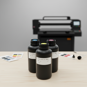 Encre UV éco-solvant Hengcheng Weiye de haute qualité pour imprimante UV à plat I3200, impression numérique, 1L/bouteille, garantie 1 an - Product Image 4