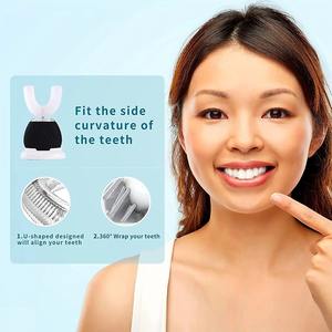 Brosse à dents électrique en Silicone de qualité alimentaire, brosse à dents automatique à 360 degrés pour enfants, brosse à dents en forme de U, étanche IPX7 - Product Image 2