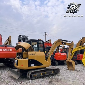รถขุดขนาดเล็กมือสอง รุ่นปี 2023 สภาพดี ใช้งานได้ รุ่น Cat 306 306E2 พร้อมขาย พร้อมหัวหนีบไฮดรอลิก ได้รับการตรวจสอบมาตรฐาน EPA T4F SGS พร้อมใช้งานสำหรับงานจัดสวน - Product Image 4