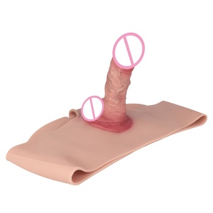 7.4''Silicone Realistic Hollow Dildo Panties <b>Men</b> Gay Lesbian G-Spot Stimulation Realistic Strap-On Dildo Penis Pants Sex <b>Toys</b> - Product Image 5