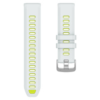 Bracelet de montre sport en silicone bicolore à remplacement rapide de 22 mm pour Garmin Forerunner 970 965 955 945