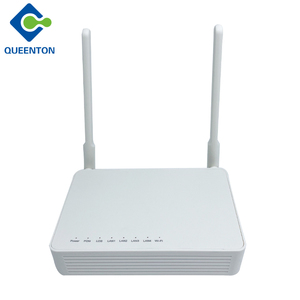 Onu bg411 GPON epon 4ge + 1 Chậu + 2.4G wifi4 Nou Bộ định tuyến Wifi 5dBi ăng ten thu được egpon Nou - Product Image 6