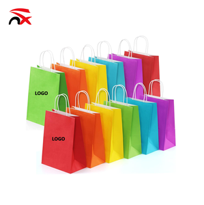 Bolsa <span class=keywords><strong>de</strong></span> Papel Kraft Negra al por Mayor para <span class=keywords><strong>Bodas</strong></span> y Cumpleaños, Bolsa <span class=keywords><strong>de</strong></span> Regalo <span class=keywords><strong>de</strong></span> Papel Reutilizable Ecológica con Logotipo - Product Image 5