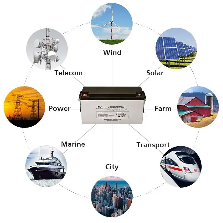 Batteria ricaricabile al piombo 12v 250ah UPS batteria solare Wind Boat Home Garden Island Off Grid batteria del sistema solare a energia solare