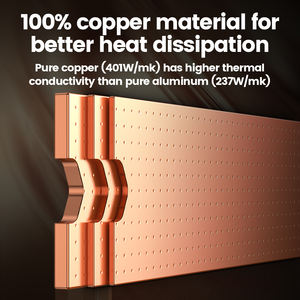 OEM Jeyi อุปกรณ์ระบายความร้อนแบบบางพิเศษ <span class=keywords><strong>M</strong></span>.2 ทองแดง 2280 แบบพาสซีฟ สำหรับ PS5/แล็ปท็อป NVMe SSD 2มม.+1มม.+0.8มม. สินค้าพร้อมส่งจำนวนมาก มีสต็อก - Product Image 3