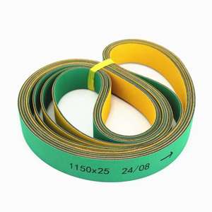 Tek taraflı yeşil bez dişli PU açık genel taşıma OEM özelleştirilebilir için zamanlama kemeri HTD5M NFT sona erdi - Product Image 6