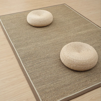 Vente en gros de rouleaux de tapis en sisal naturel de haute qualité pour la chambre à coucher et le salon Alfombra Tapis Tapis de luxe pour hôtel et maison