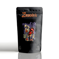 Sachet refermable personnalisé avec logo, anti-odeur, biodégradable, qualité alimentaire, pour l'emballage du sucre et des aliments pour animaux