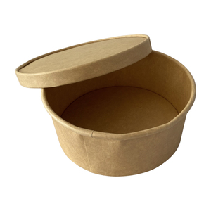 ZY Factory Vente en gros de contenants alimentaires en kraft en vrac, boîtes à emporter <span class=keywords><strong>micro</strong></span>-ondables, boîtes à emporter brunes, résistantes aux fuites et à la graisse, bols alimentaires - Product Image 1