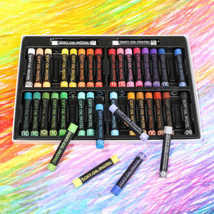 Mobee P-3410C 36 colori assortiti professionale morbido olio pastello set di alta qualità prezzo di fabbrica olio pastello set per la pittura - Product Image 5
