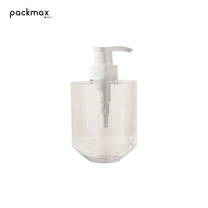 500ml High Beauty Slanted Bottom PET Thickened Shampoo <b>Bottle</b> - Custom Squat Hair Lotion Container Wholesale - Product Image 1