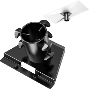Support de montage métallique pour toit, 3ème génération, étanche, réglable, pour Starlink Gen 3 V3, compatible avec poteaux de 1 à 2 pouces - Product Image 1