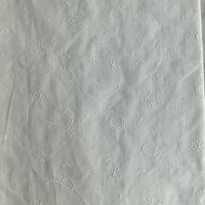 Tela de encaje bordado con ojales de algodón voile suizo para vestidos de niñas - Product Image 5
