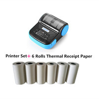 Printer Mini 80Mm, Printer Mini POS Termal Genggam untuk Bisnis Super dengan BT MTP-3B