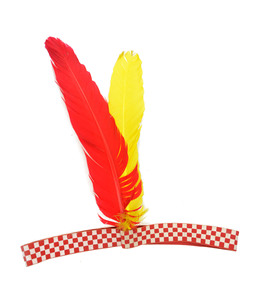 Coiffe de chef indien pour cosplay, accessoire de fête pour enfants et adultes, costume de Noël et de carnaval avec plumes, <span class=keywords><strong>prix</strong></span> d'usine, fournitures et accessoires - Product Image 4