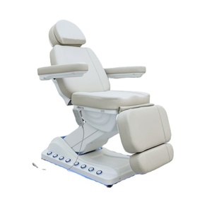 Kisen Top Beauty Chair Luxury Salon Clinic Hospital Beautyshop <b>Bed</b> Tattoo Chair Massage Table with Electric 3 Motors <b>Led</b> Light - Product Image 1