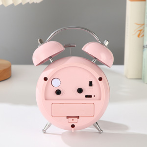 Đồng hồ báo thức hoạt hình lồi sáng tạo mới quay số ba chiều giá trị thẩm mỹ cao điện tử cho phòng ngủ của học sinh - Product Image 2