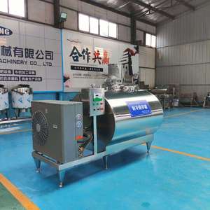 공장 가격 스테인레스 스틸 304 316 밀크 쿨러, 유제품 가공 기계, 우유 쿨러 탱크 - Product Image 3