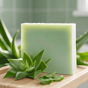 Base de jabón de aloe vera | Base de jabón para derretir y verter hierbas calmantes e hidratantes - Product Image 2