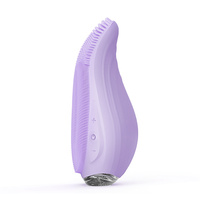 Nouveau design de nettoyant et de masseur pour le visage en silicone produit de beauté brosse électrique de nettoyage du visage pour les soins de la peau