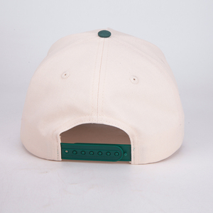 Casquettes de baseball personnalisées de style vintage américain, marron, de haute qualité, avec cadre de style 5 panneaux, en sergé de coton, broderie 3D, pour les sports de plein air - Product Image 5