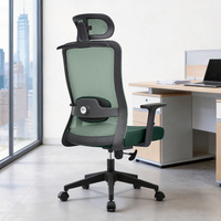 NOEL Chaises de bureau ergonomiques économiques avec support lombaire 2D, ensemble table et chaise de bureau en maille, mobilier Sillas De Oficina