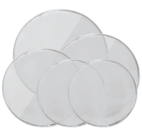 Peaux de tambour muettes colorées Sendi de 8 pouces pour la pratique, accessoires de batterie, peaux de tambour muettes personnalisées, accessoires de pad de batterie