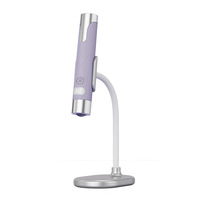 Mini Lampe UV LED pour Ongles en Plastique, Utilisation à Domicile et en Salon, Sans Fil, Rechargeable, Professionnelle, Haute Puissance, Portable, Séchage Rapide