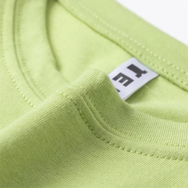 T-Shirt ukuran besar katun 100% uniseks cetak Streetwear kustom kaus bahu jatuh kualitas tinggi pria